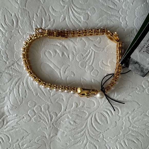 Kate Spade Winter Carnival Pearl Tennis Bracelet - Picture 4 of 6